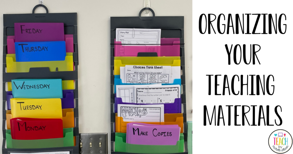 5 tips to organize a classroom