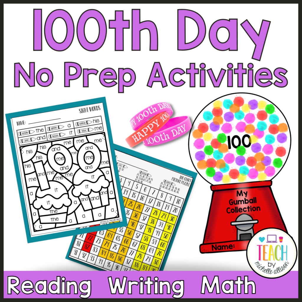 100th Day of School Activities