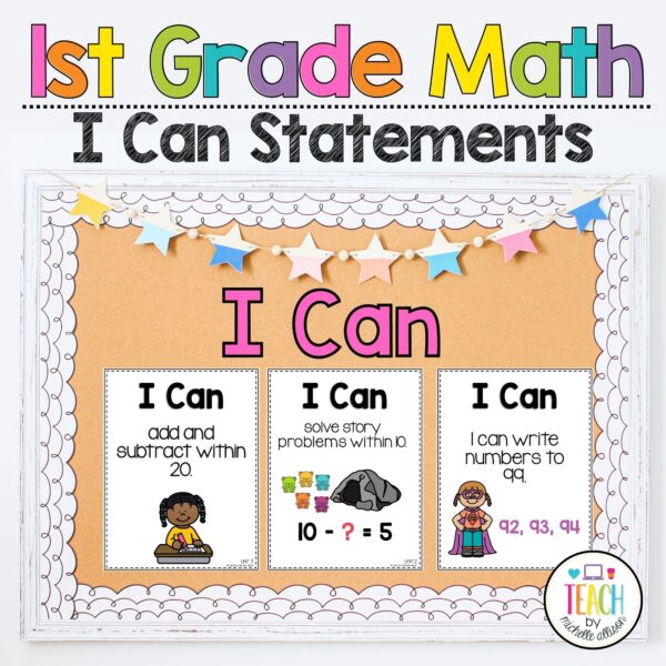 first grade I can statements