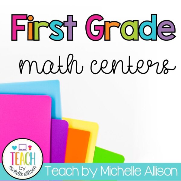 measurement and data first grade centers