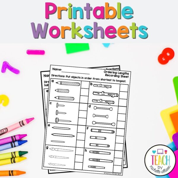 measurement activities for first grade