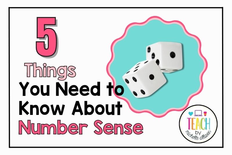 kindergarten number sense activities