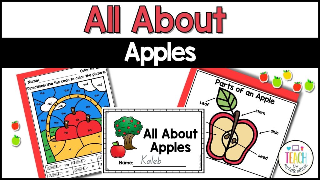 All About Apples Book