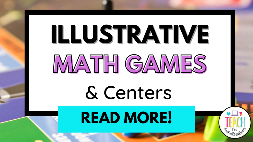 1st grade math centers for IM